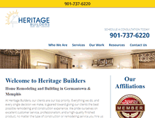 Tablet Screenshot of hbgdesignbuild.com